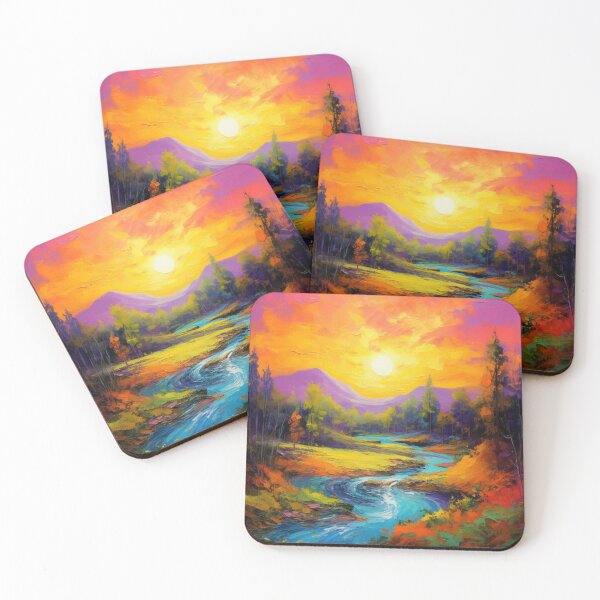 Item preview, Watercolor Landscape designed and sold by Moon Valley Emporium.