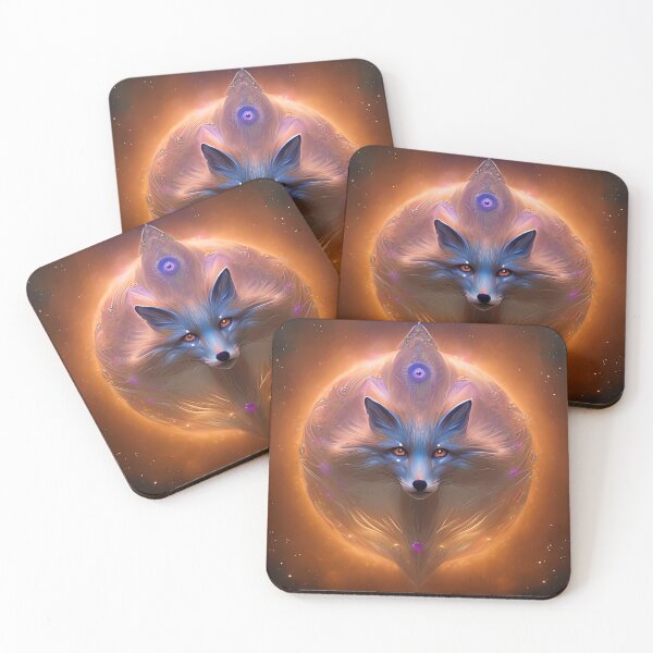 Item preview, Cosmic Fox designed and sold by WaxOnGlass.