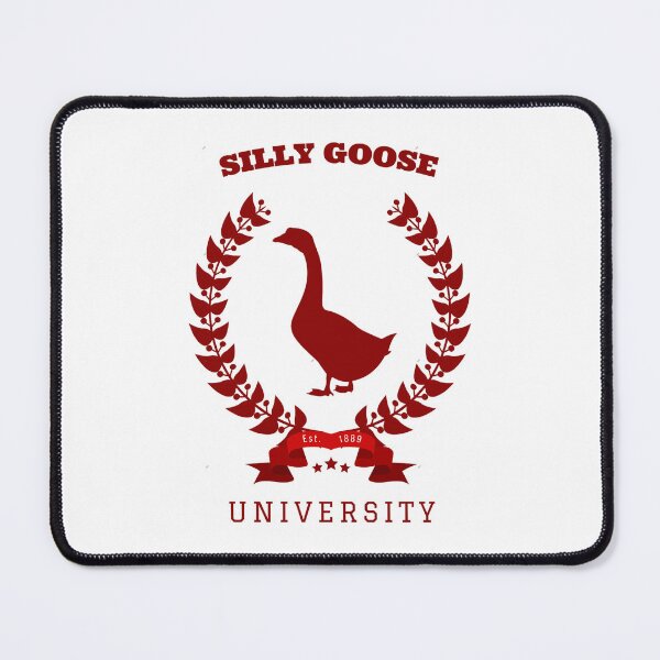 Item preview, Silly Goose University Funny University Insignia Funny College Emblem Funny Gift for Student C designed and sold by JocastaRishim.