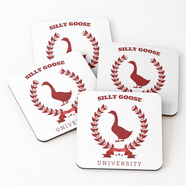 Item preview, Silly Goose University  Funny University Insignia  Funny College Emblem  Funny Gift for Student C designed and sold by JocastaRishim.
