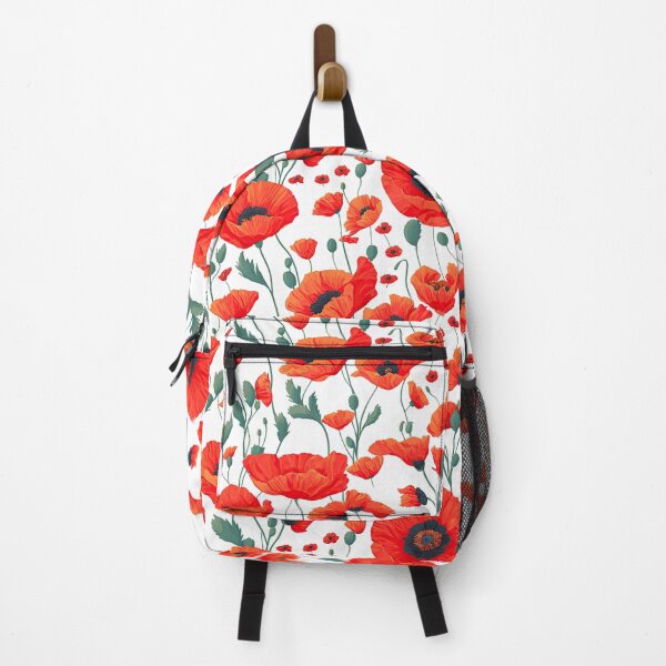 Item preview, poppies pattern designed and sold by fleurdesignart.