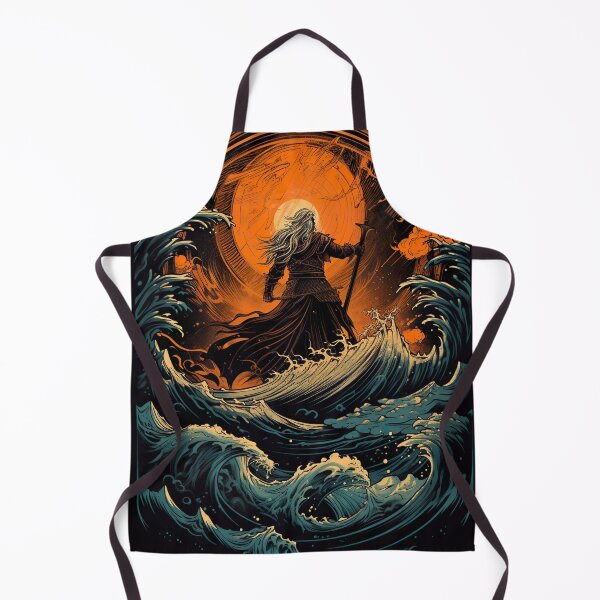 Artikelvorschau, Mächtiger Magier im Meer - Fantasy entworfen und verkauft von unknown-places.
