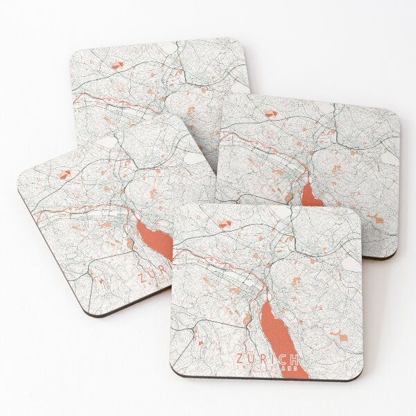 Item preview, Zurich City Map of Switzerland - Bohemian designed and sold by deMAP.