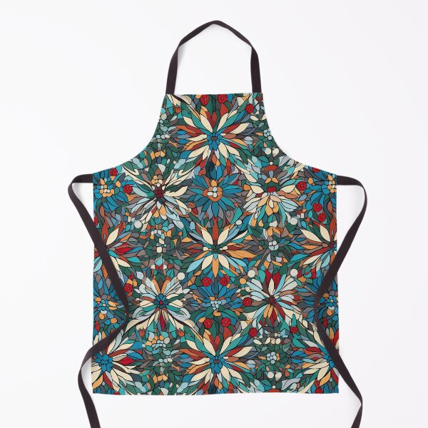 Item preview, Multicoloured Floral Abstract Mosaic designed and sold by Sturdust.