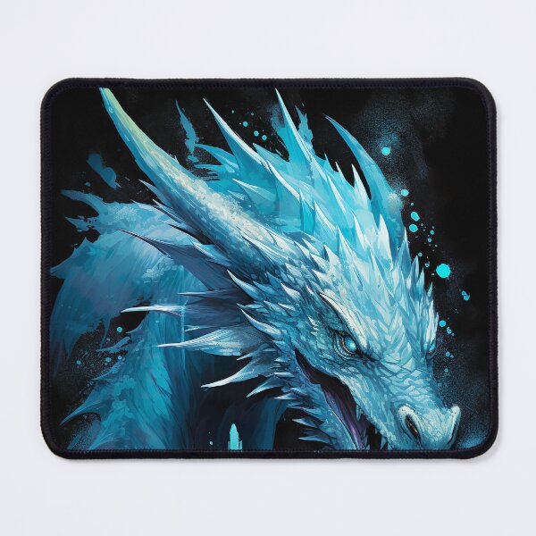 Item preview, Mighty Blue Ice Dragon - Fantasy designed and sold by unknown-places.