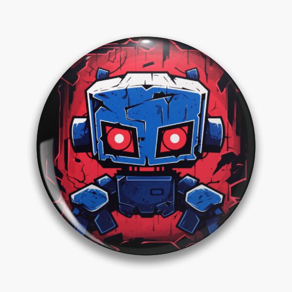 Item preview, Adorable Mini Robot in Vibrant Red Paint designed and sold by JustArtDesign9.
