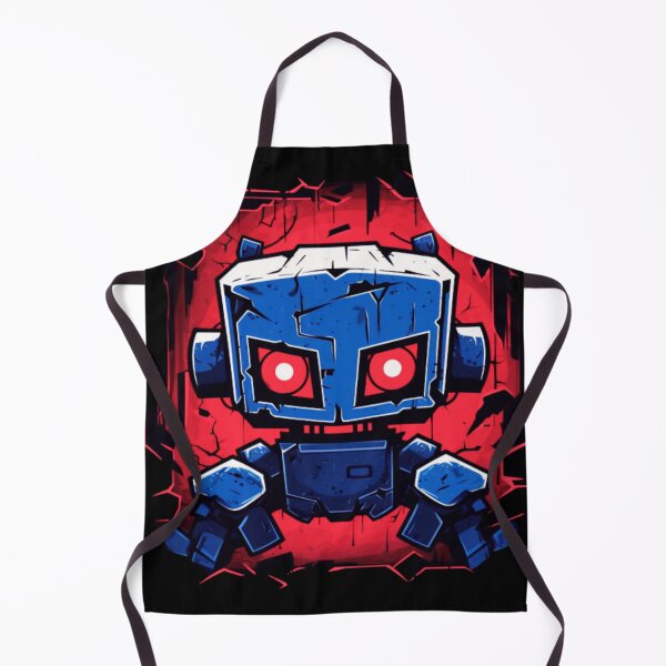 Item preview, Adorable Mini Robot in Vibrant Red Paint designed and sold by JustArtDesign9.