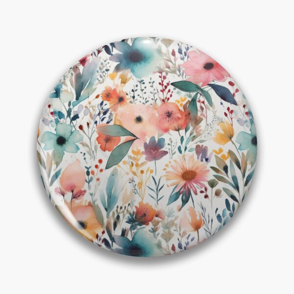 Item preview, Watercolour floral pattern  designed and sold by florallover444.