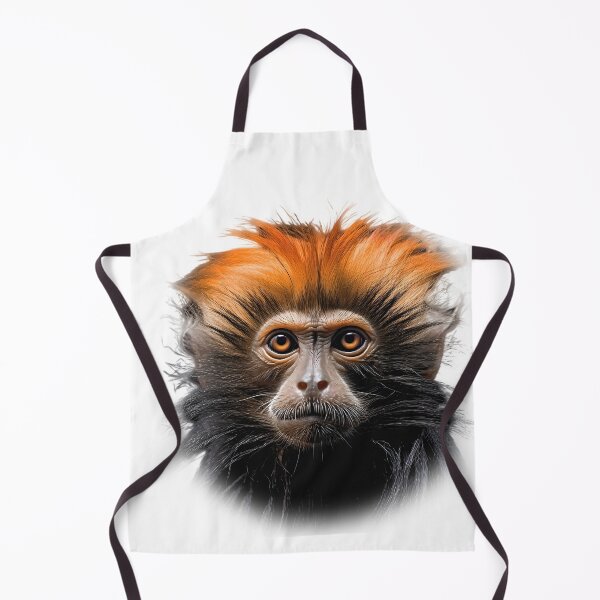 Item preview, close up of a monkey - Different logo size, position? Email me - designed and sold by Picture-Art.