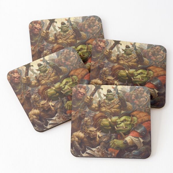 Item preview, Epic Orc Army and Family, Fantasy Art for Gamers  designed and sold by JustArtDesign9.