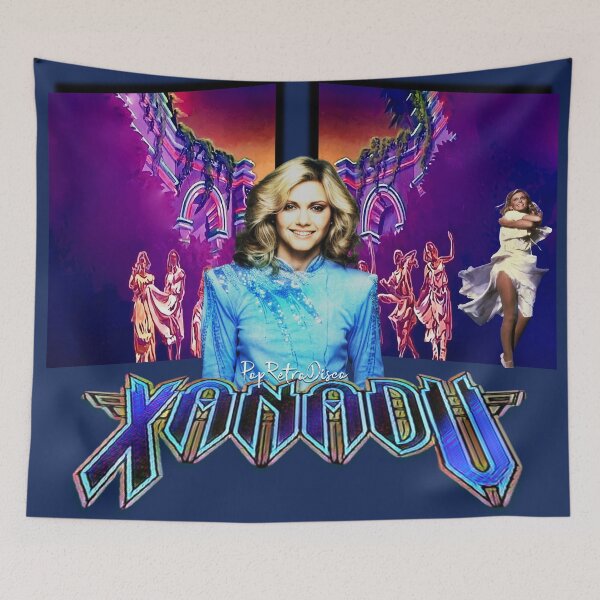 Aperçu de l'œuvre Xanadu - Musique fantastique - Olivia Newton-John - Gene Kelly Conçu par PopRetroDisco créée et vendue par popretrodisco.