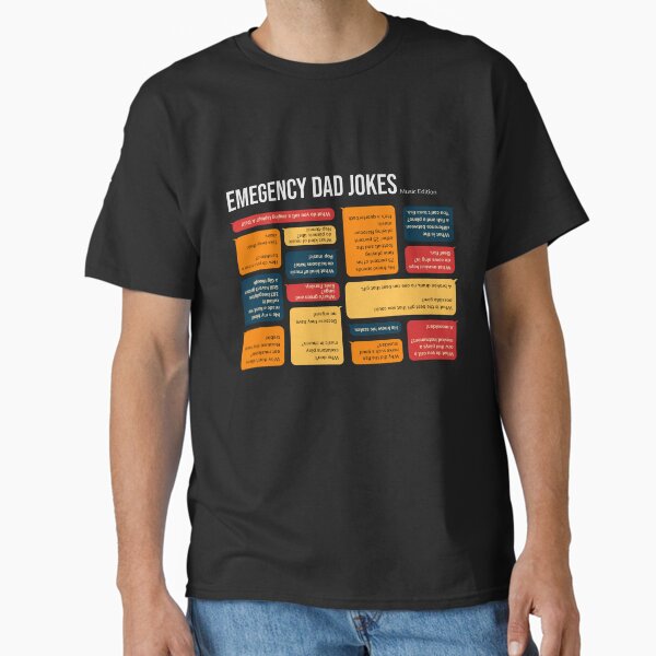 Item preview, Emergency Dad Joke - Music Edition. Dark designed and sold by DadJokesGarage.