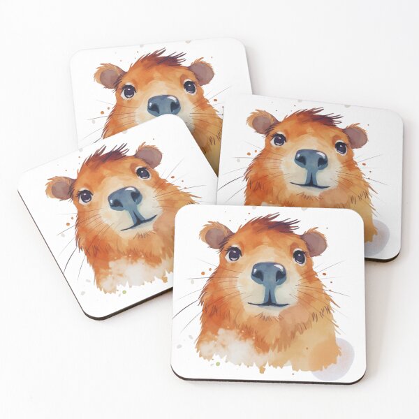 Item preview,  Capybara drawing digital art designed and sold by DigitalPixelize.