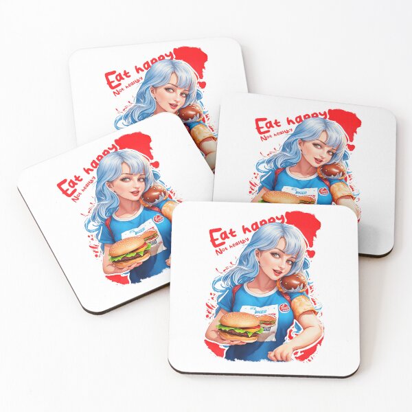 Item preview, Eat happy not healthy: Deliciously Unhealthy designed and sold by Paolospresent.