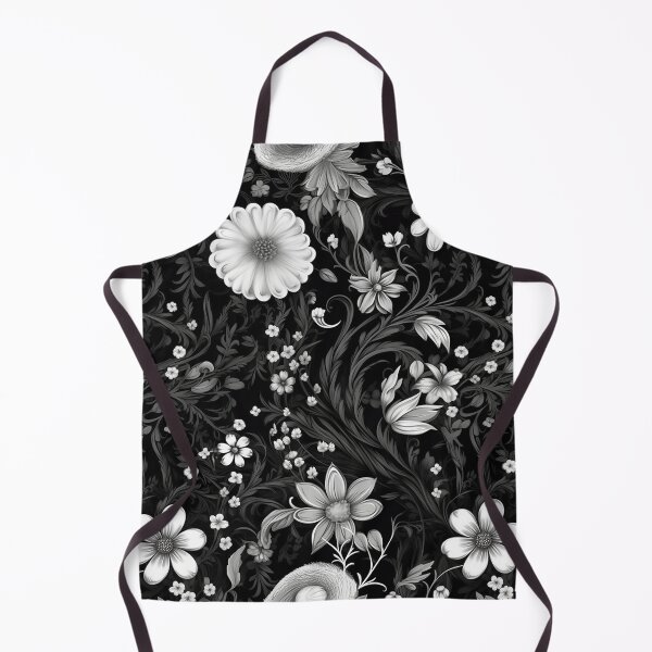 Item preview, Kicrino - Jardín de flores blanco y negro (4/8) designed and sold by sabantha.