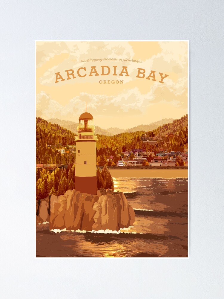 Alternate view of Life is Strange - Arcadia Bay Travel Poster (Sunset) Poster