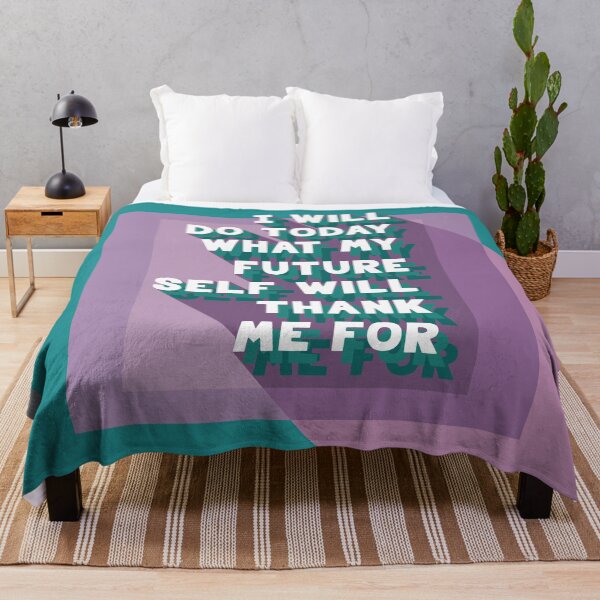 Item preview, Gratitude Mantra, I will do today what my future self will thank me for designed and sold by Anomalypark.