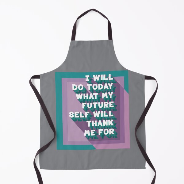 Item preview, Gratitude Mantra, I will do today what my future self will thank me for designed and sold by Anomalypark.