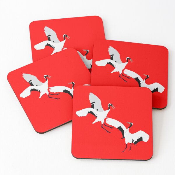 Item preview, Red-Crowned Cranes designed and sold by DesignsbyJBird.