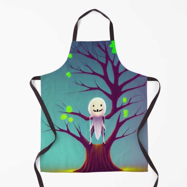 Item preview, Enchanting Encounters: The Glowing Ghost on the Haunted Tree designed and sold by RedArtG09.