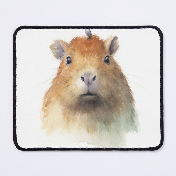 Item preview, pretty capybara designed and sold by DigitalPixelize.