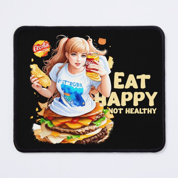 Item preview, Eat happy not healthy: Indulge and Thrive designed and sold by Paolospresent.