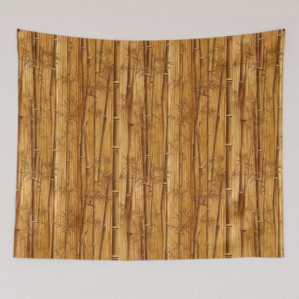 Item preview, Wooden Bamboo Seamless Pattern designed and sold by Sturdust.