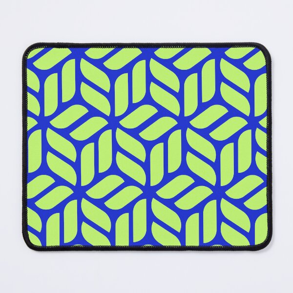Item preview, Modern aesthetic neon blue and green pattern designed and sold by Ladies-Boutique.