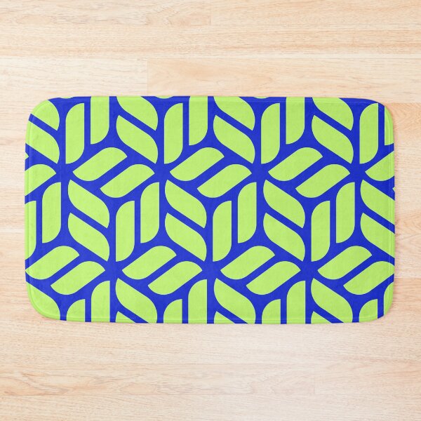 Item preview, Modern aesthetic neon blue and green pattern designed and sold by Ladies-Boutique.