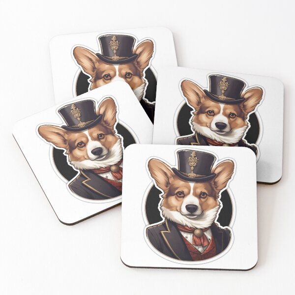 Aperçu de l'œuvre Bébé corgi royal créée et vendue par CrittersHub.