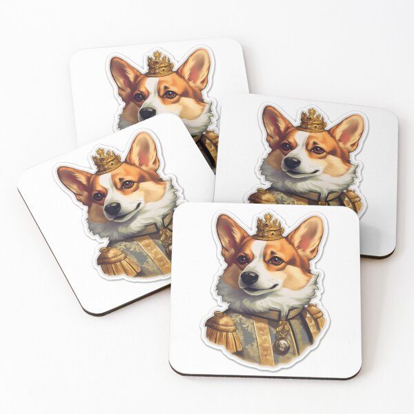 Aperçu de l'œuvre Bébé corgi royal créée et vendue par CrittersHub.