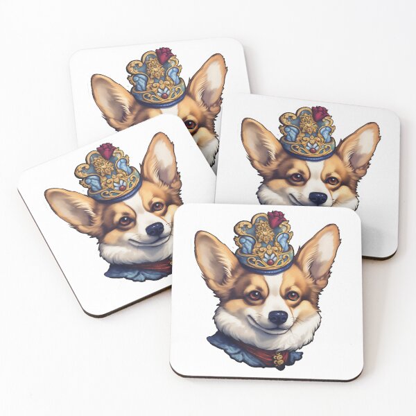 Aperçu de l'œuvre Bébé corgi royal créée et vendue par CrittersHub.