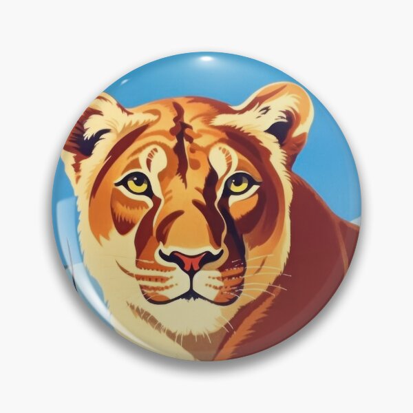 Item preview, observing lioness designed and sold by Deep-Dream-Darkness.