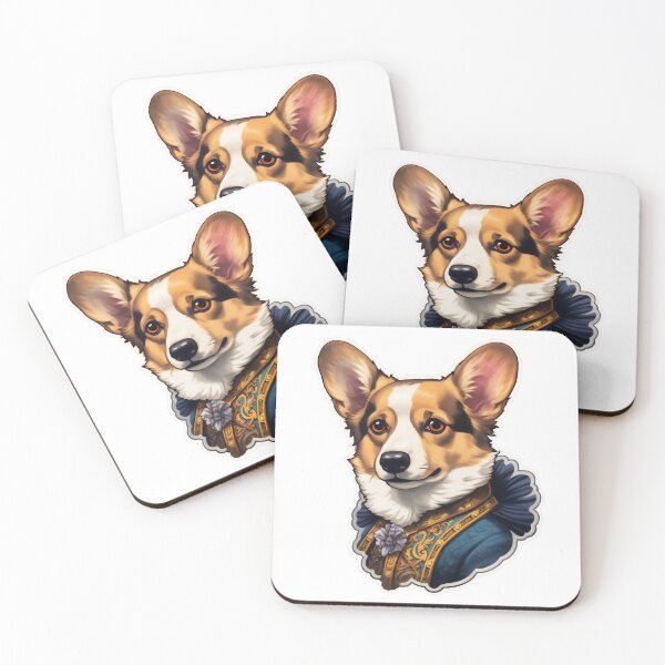 Aperçu de l'œuvre Bébé corgi royal créée et vendue par CrittersHub.