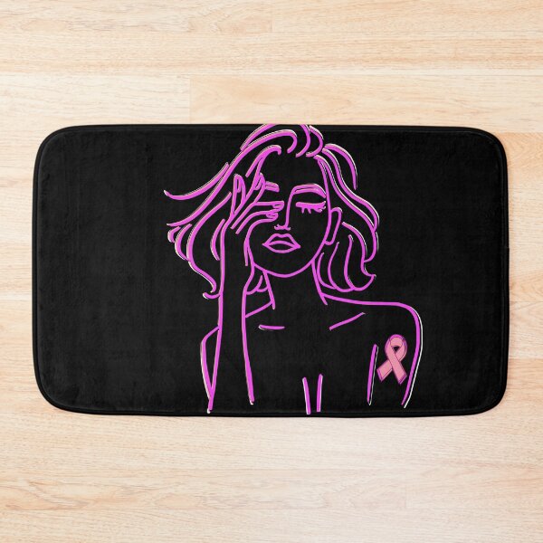 Item preview, Breast Cancer Battle Scarred Fighter, Fast to Fight Cancer designed and sold by SnarkyTeesMugs.