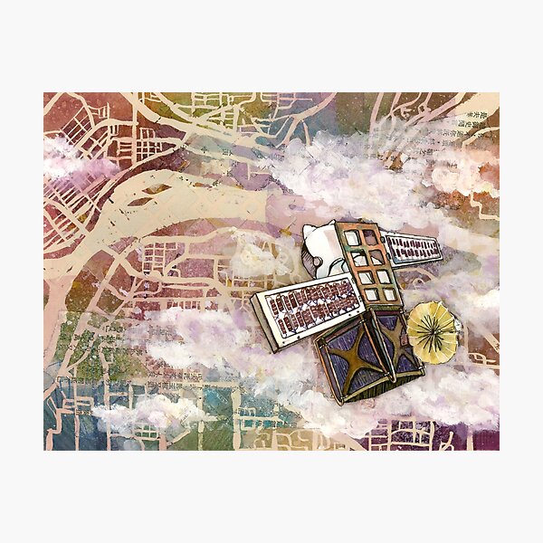 Satellite Photographic Print