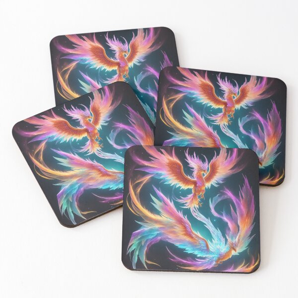 Item preview, The Majestic Crystal Phoenix: A Captivating Nature Photography designed and sold by RedArtG09.