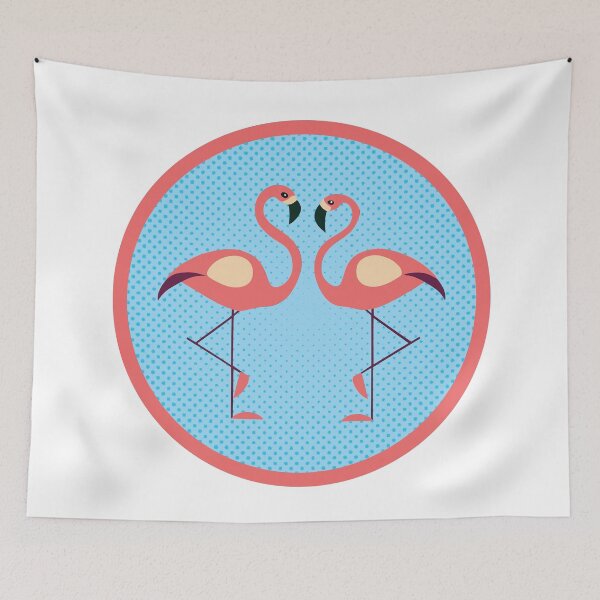 Item preview, Flamenco moderno de mediados de siglo designed and sold by SorryFrog.