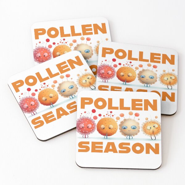 Item preview, Allergy Season, pollen, seasons, winter, summer designed and sold by LeenHaus.