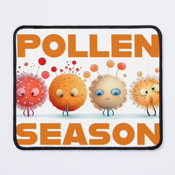 Item preview, Allergy Season, pollen, seasons, winter, summer designed and sold by LeenHaus.