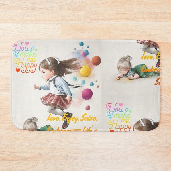 Item preview, Love, Enjoy, Seize, Embrace—Life's Short! designed and sold by CreateUniverse.