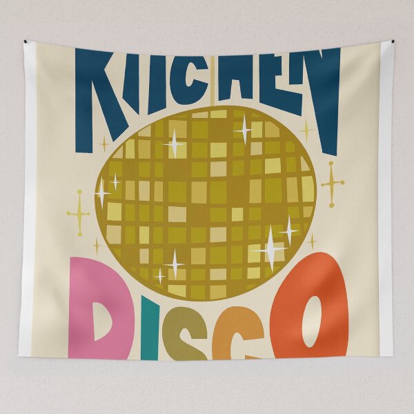 Item preview, Kitchen Disco Print designed and sold by elvinjsiegel.