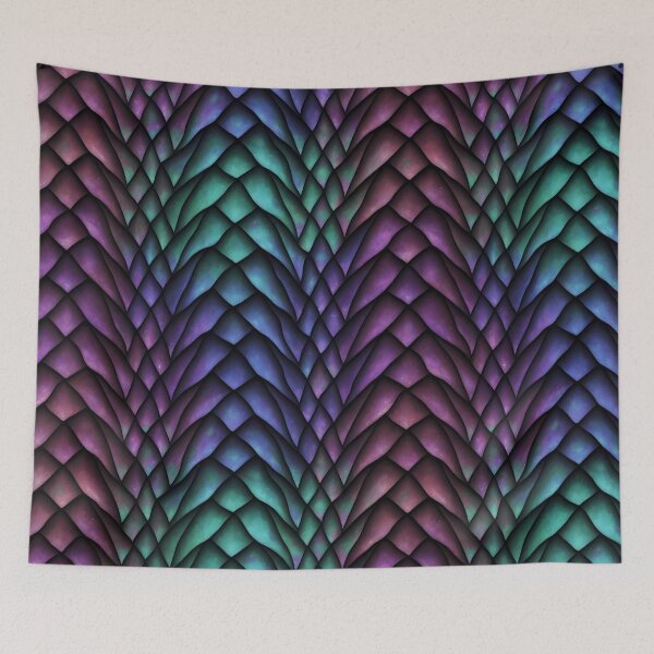 Item preview, Pattern of dragon scales designed and sold by Pride-Casuals.