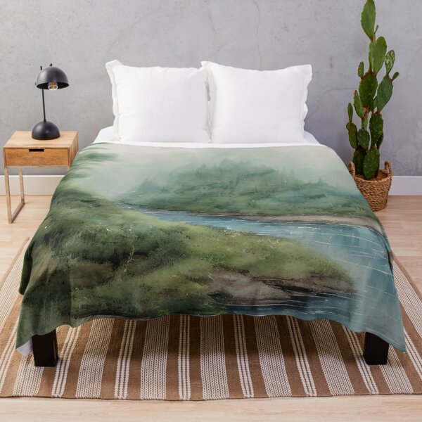 Item preview, Foggy Mountain Landscape 18 - Pintura china designed and sold by joejiing.