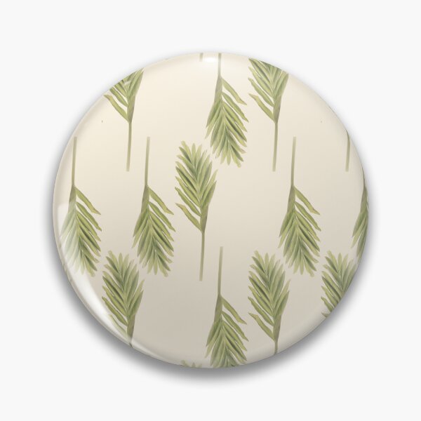 Item preview, Green leaf pattern on neutral background designed and sold by by-jwp.