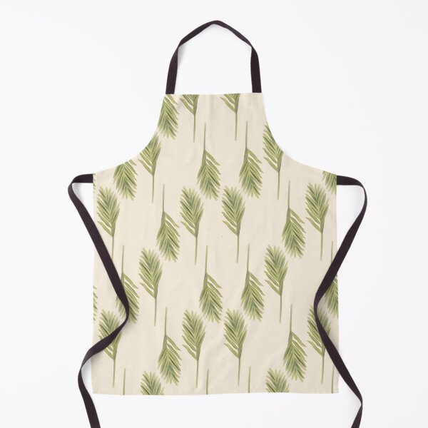 Item preview, Green leaf pattern on neutral background designed and sold by by-jwp.