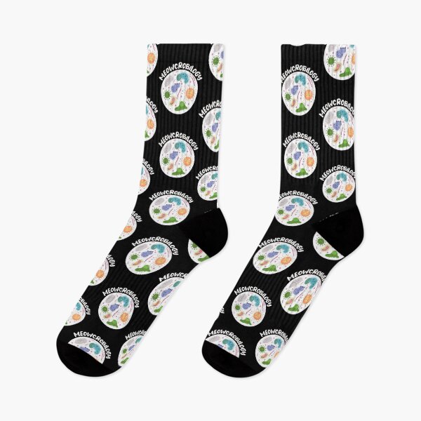 Item preview, Meowcrobiology ,Meow Microbiology Science, Funny Cats designed and sold by mackenzie-lean.