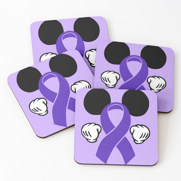 Item preview, Mouse Ears Awareness ribbon (Purple) designed and sold by CaitlynConnor.