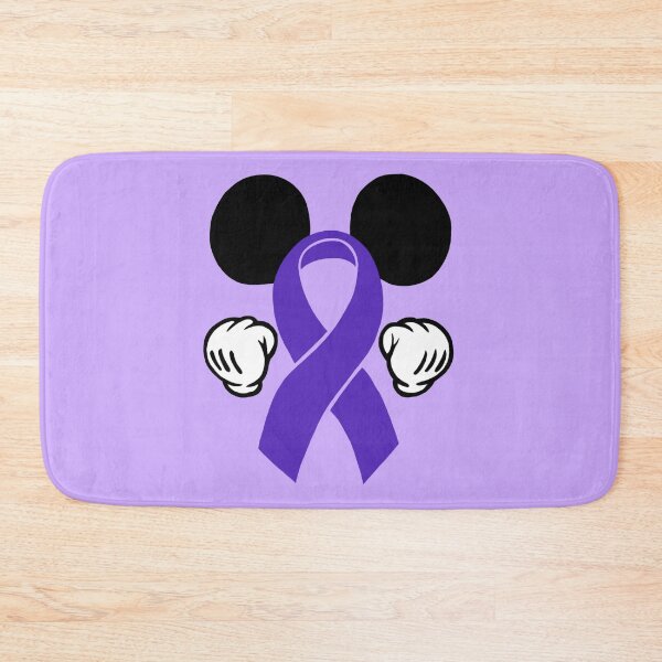 Item preview, Mouse Ears Awareness ribbon (Purple) designed and sold by CaitlynConnor.