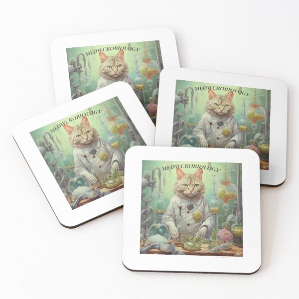 Item preview, Meowcrobiology Active  designed and sold by mackenzie-lean.